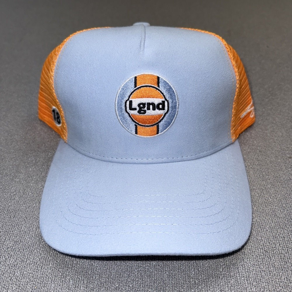 NWT LGND Supply Co. Snapback Trucker Hat‎ Black One Size Mesh 18